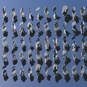 generative design of CHAIRS, 2004